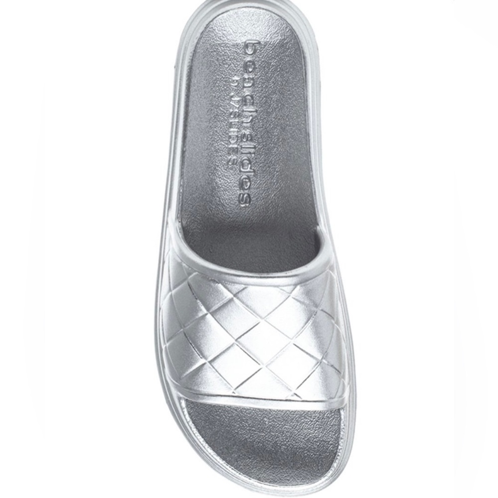 J/Slides Silver Stud Slide NEW IN BOX!!